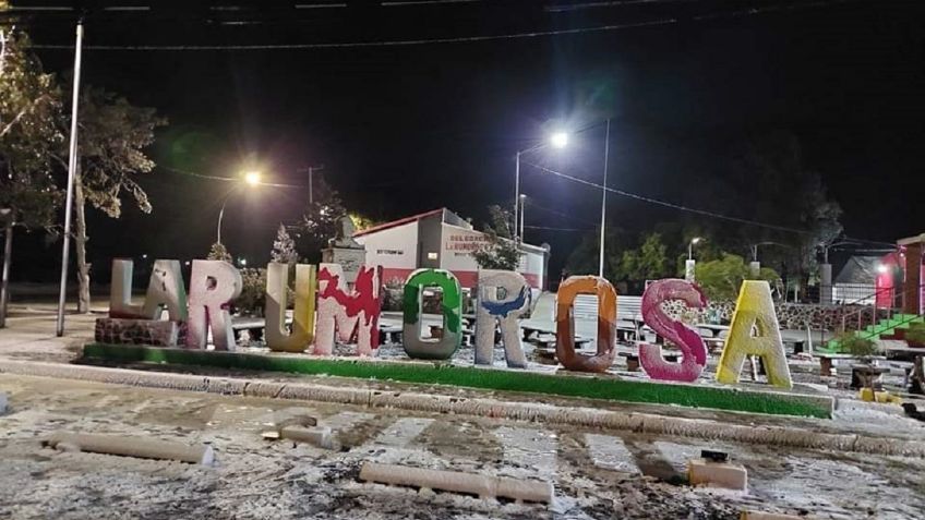 FOTOS: Nevadas en Baja California provocan caos vial y cierre de carreteras