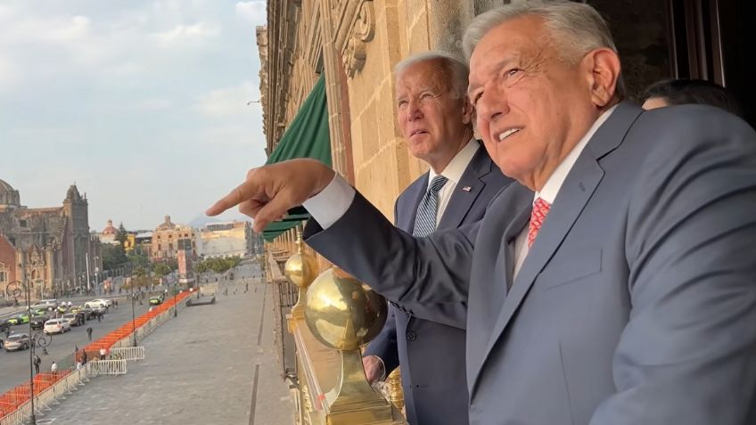 AMLO: ni Biden se resistió a la CDMX, les fascina a los extranjeros