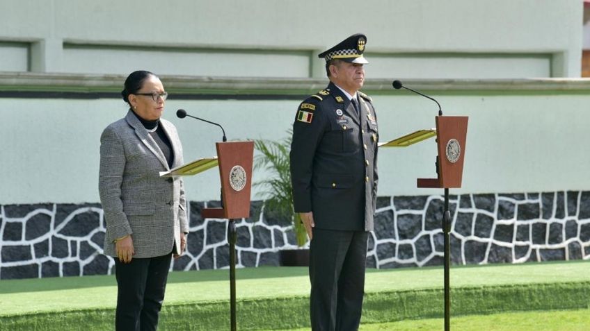 David Córdova Campos rinde protesta como nuevo comandante de la Guardia Nacional