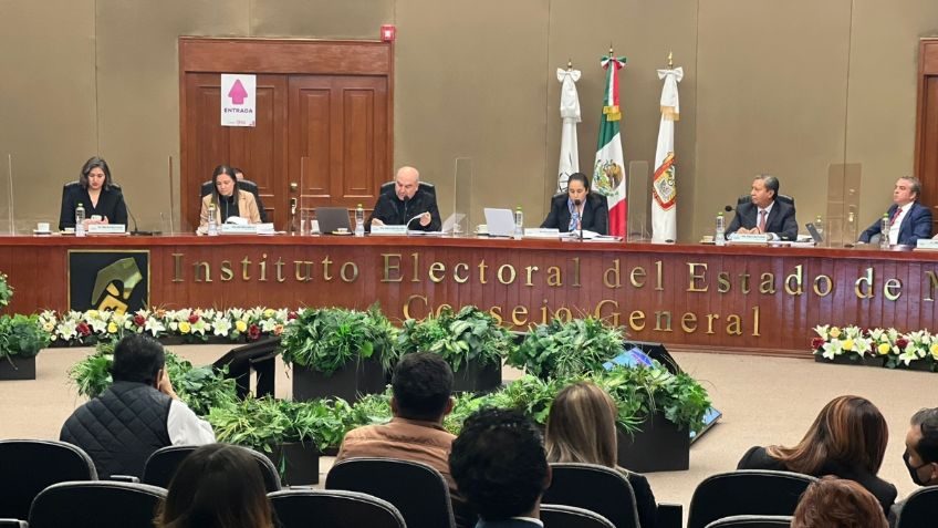 Autoridades electorales del Edomex piden a partidos de tener comicios en paz