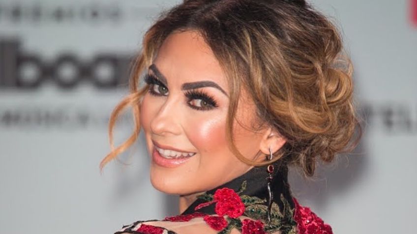 Desde la playa, Aracely Arámbula voló la red con profundo escote