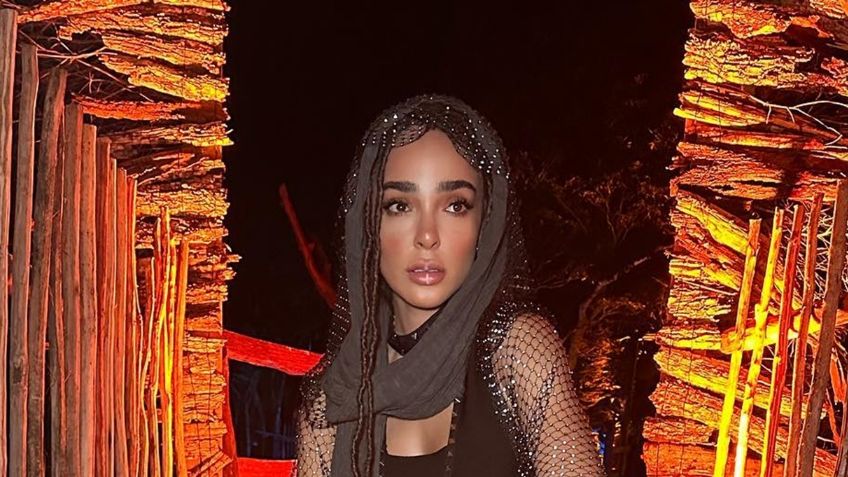 Desde Tulum, Manelyk González seduce la red con coqueto outfit