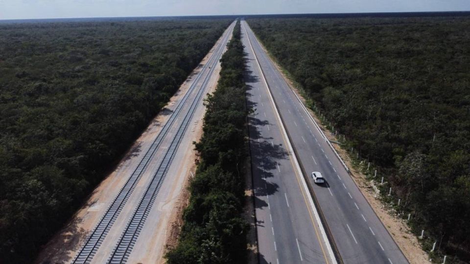 El Tren Maya será inaugurado en diciembre.