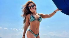 3 FOTOS con las que Sara Corrales presume cintura de avispa y abdomen de acero