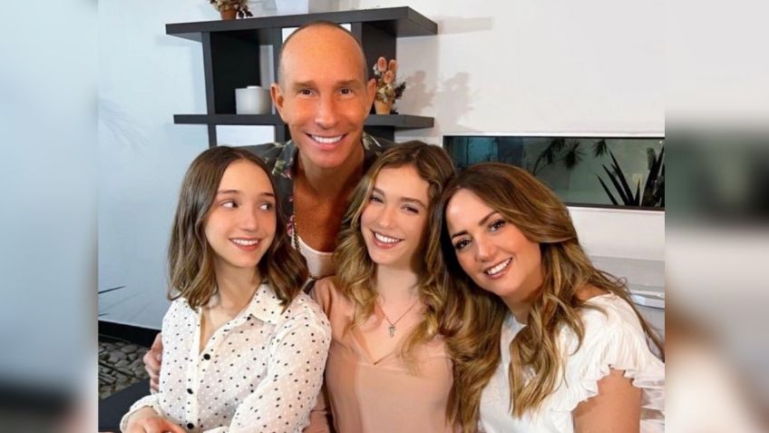 Andrea Legarreta y Erik Rubín planean reality show junto a sus hijas, Mia y Nina: "Vienen muchas cosas"