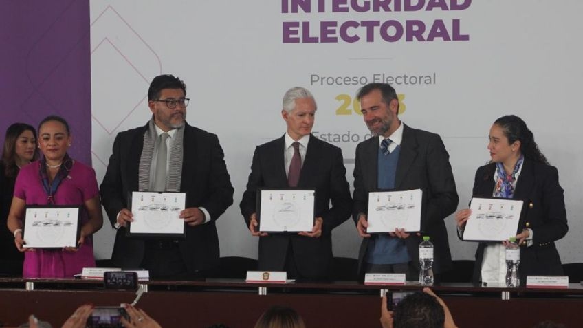 Acuerdo por la Integridad Electoral en Edomex contiene 13 puntos base