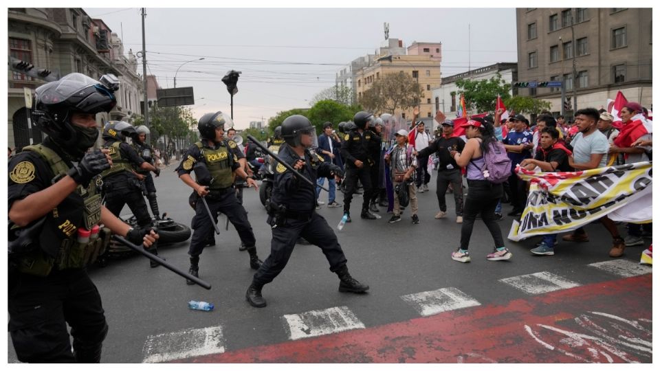 Se registraron enfrentamientos entre opositores y las fuerzas del orden