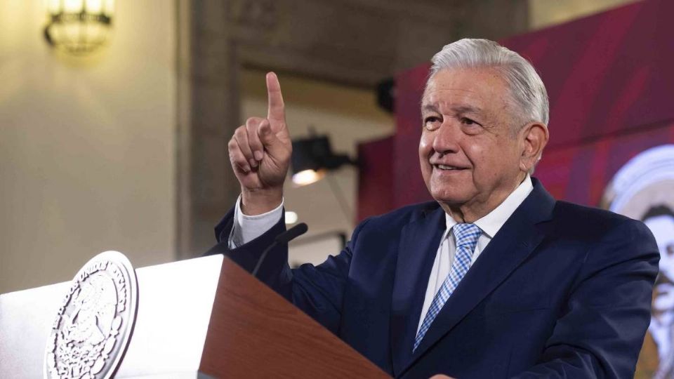 AMLO en la Mañanera.