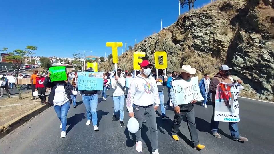 fue hasta los ocho días de las primeras manifestaciones cuando se presentó la denuncia formal por secuestro ante la Fiscalía de Justicia