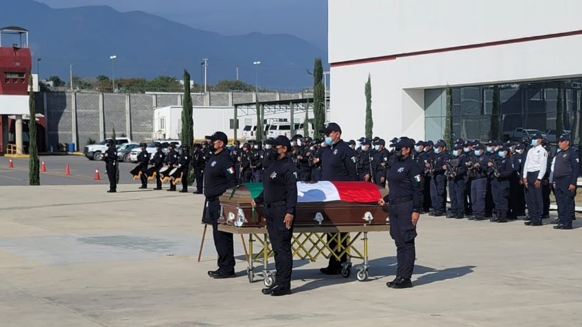 Tamaulipas despide con honores policía asesinado en Matamoros tras enfrentamiento armado