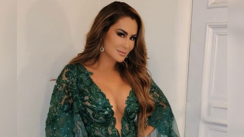 Ninel Conde roba suspiros con entallado look sport desde el gym