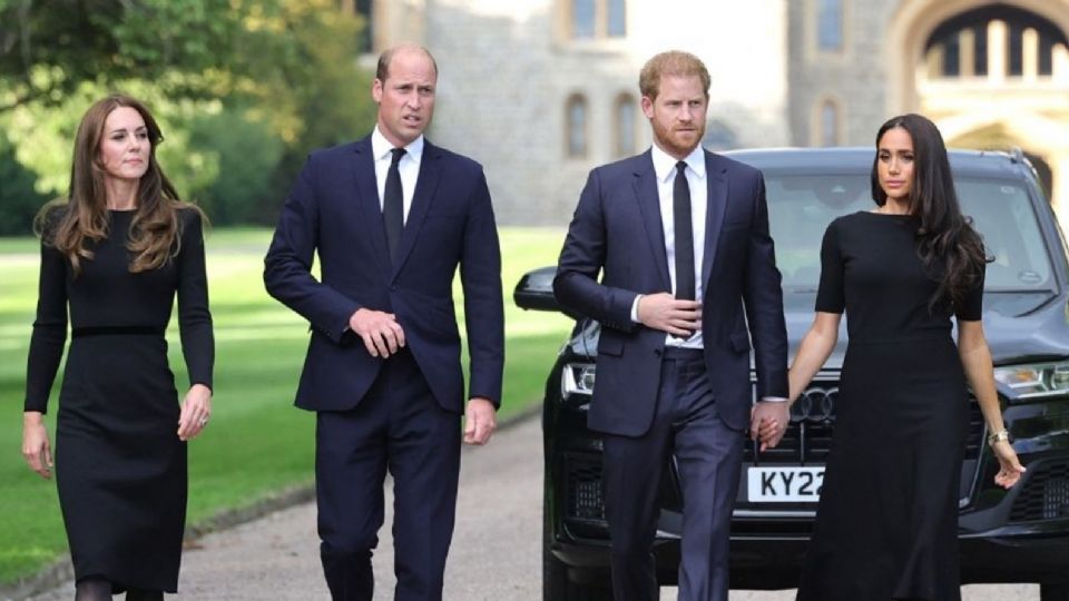 El funeral de Isabel II marcó el gran reencuentro entre William y Harry.