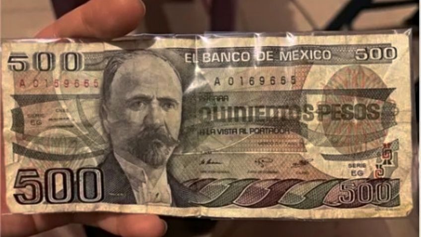 ¡Es una reliquia! Este es el viejo billete de Francisco I. Madero que vale hasta 10 mil