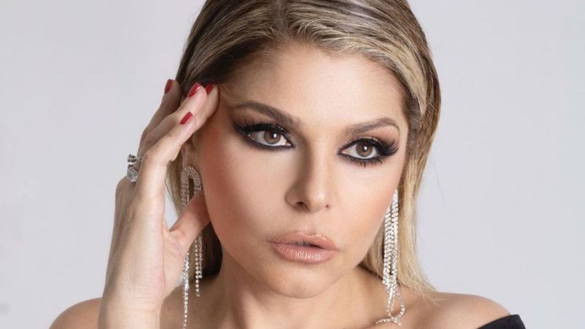 FOTOS: Itatí Cantoral se roba las miradas con escotado conjunto azul