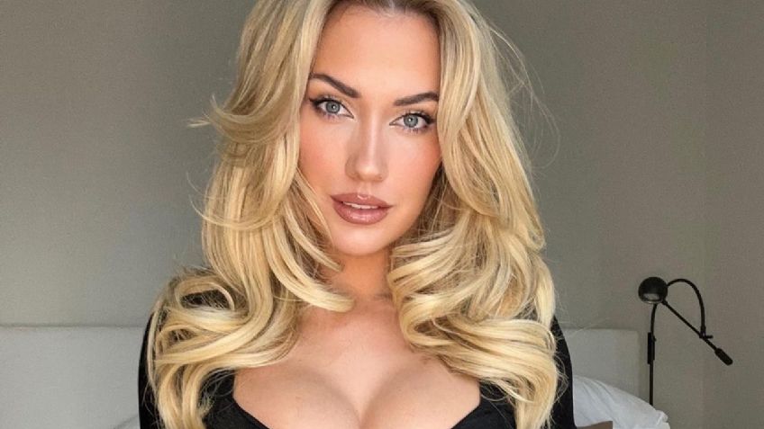 FOTO: la influencer Paige Spiranac sorprende a sus seguidores al vestir sólo un mandil