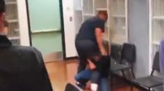 VIDEO: la brutal golpiza que un profesor le propinó al estudiante que lo insultó en clase