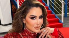 FOTO | Ninel Conde cautiva con ajustado look de cuero y pronunciado escote