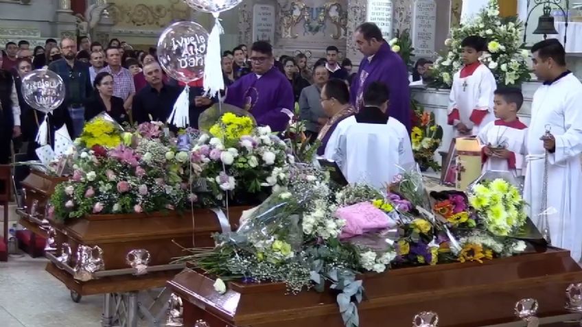 Dan el último adiós a Daniela, Viviana y Paola en Colotlán