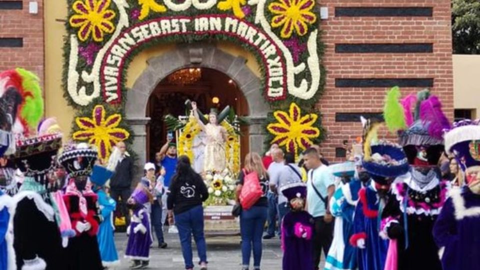 Fiesta patronal del pueblo de Xoco.