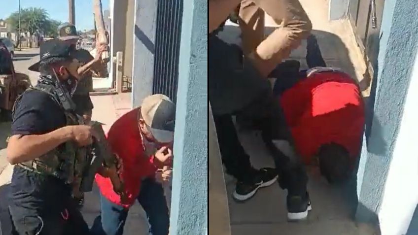 VIDEO: Matías se negó a venderle a unos sicarios, pero fue brutalmente golpeado hasta terminar en el piso