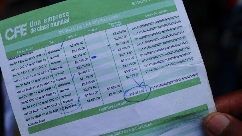 CFE sube el precio de la luz en mayo, pero habrá descuentos en 20 estados