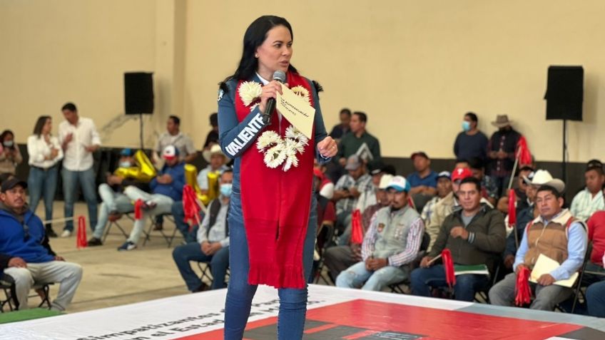 Alejandra del Moral: seré el caballo que alcance y gana en la elección del Edomex