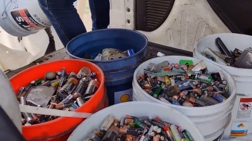 Sedema invita a reciclaje de pilas en la CDMX para proteger el medio ambiente