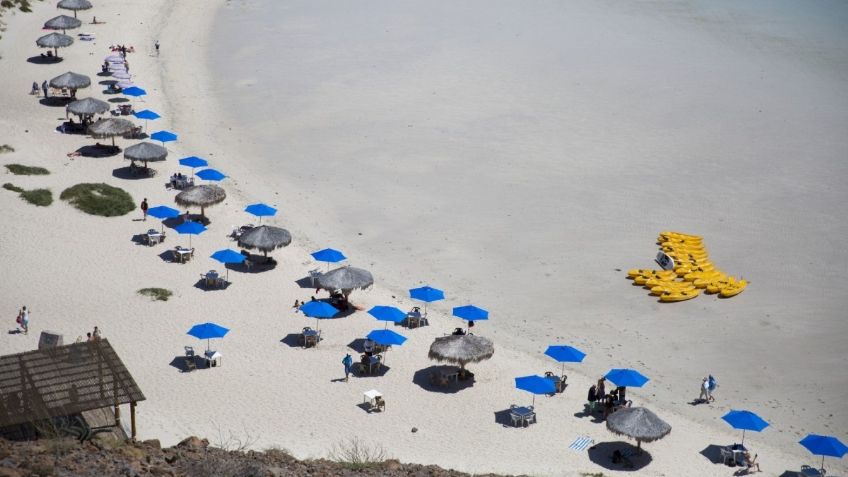 Frente frío número 27 provoca cierre de playas en Baja California Sur