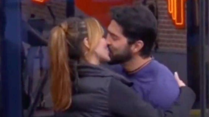 VIDEO | Aylín Mujica y Arturo Carmona protagonizan apasionado beso en "La Casa de los Famosos 3"