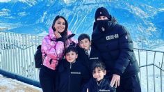 Messi y Antonela Roccuzzo presumen lujosas vacaciones en los Alpes