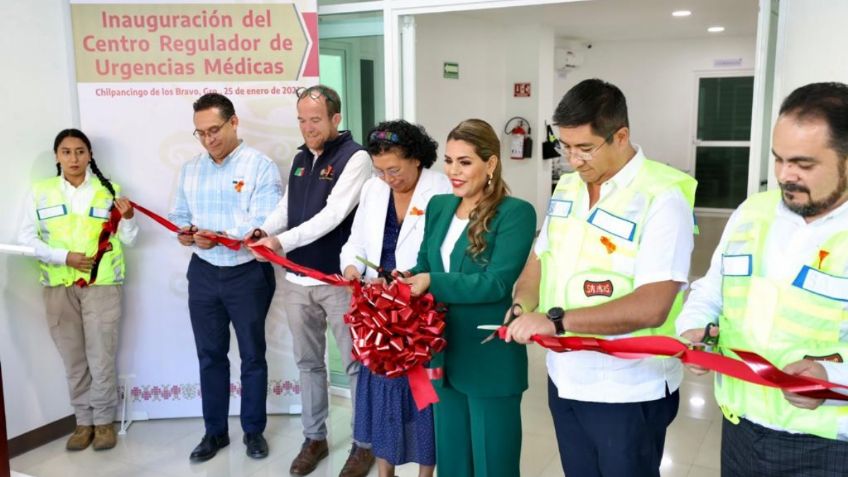 Evelyn Salgado inaugura el Centro Regulador de Urgencias Médicas en Guerrero