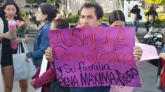 Manifestantes exigen pena máxima para Diego Urik, presunto feminicida de Jessica González Villaseñor