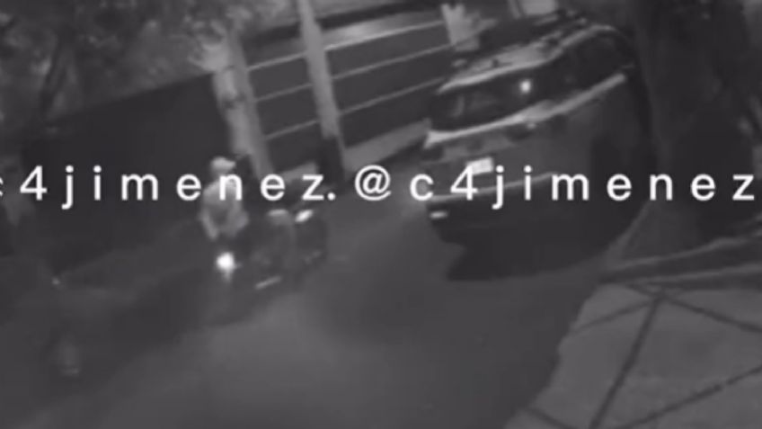 VIDEO | Brutal asalto en CDMX: motoladrones encañonan a una mujer tras haber cambiado miles de dólares en el AICM