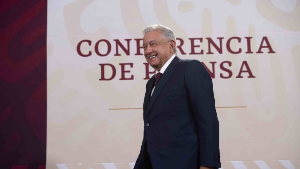 AMLO en la Mañanera.