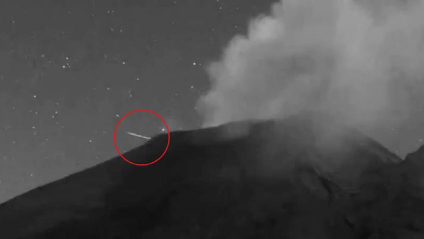 VIDEO: captan un extraño objeto "merodeando" al Volcán Popocatépetl, ¿es un OVNI?