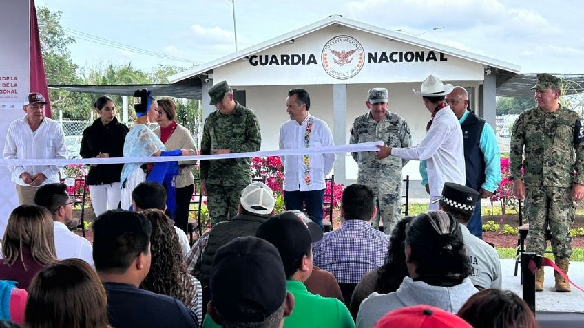 Veracruz: inauguran primera Subestación de Guardia Nacional