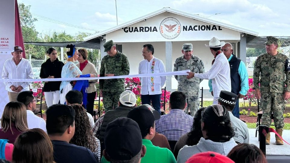 El gobernador Cuitláhuac García Jiménez encabezó el evento, la tarde de este viernes