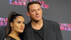 ¿Celos?, así reaccionó el esposo de Salma Hayek por el revelador vestido que usó junto a Channing Tatum