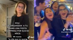 Su mamá no quería fiesta, y al ser sorprendida por toda la familia tuvo una reacción inesperada que se viralizó