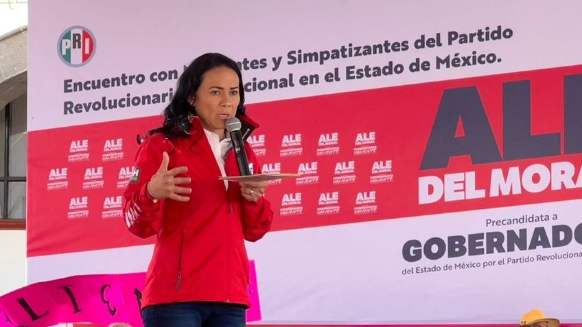 Alejandra del Moral aclara que Morena no es invencible y PRI le ganará con alianza fortalecida y unida  