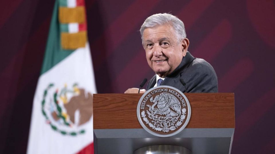 AMLO en la mañanera.