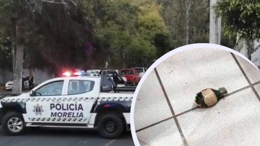 Morelia: desatan el pánico al arrojar una granada a una oficina gubernamental