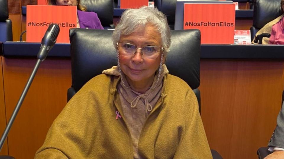 La propuesta de Olga Sánchez Cordero fue turnada a comisiones de la Cámara alta.