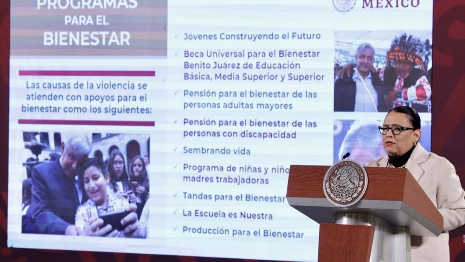 Detalló los resultados de la dinámica en contra del delito por parte del gobierno federal