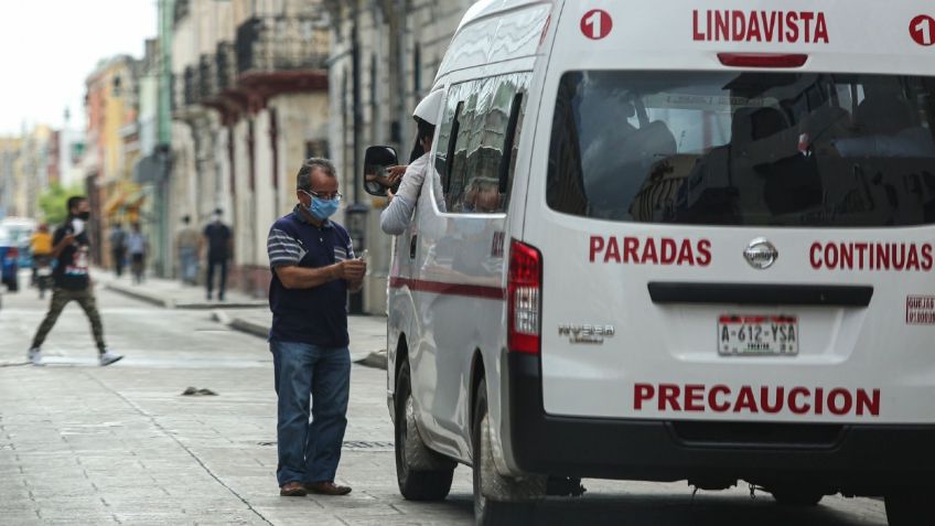 Yucatán: ya no será obligatorio el cubrebocas en el transporte público