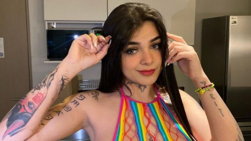 FOTO | Karely Ruiz presume su nuevo look en microfalda y transparencias