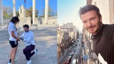 David Beckham consiente a sus fanáticos de CDMX y hasta se hinca para firmar autógrafos