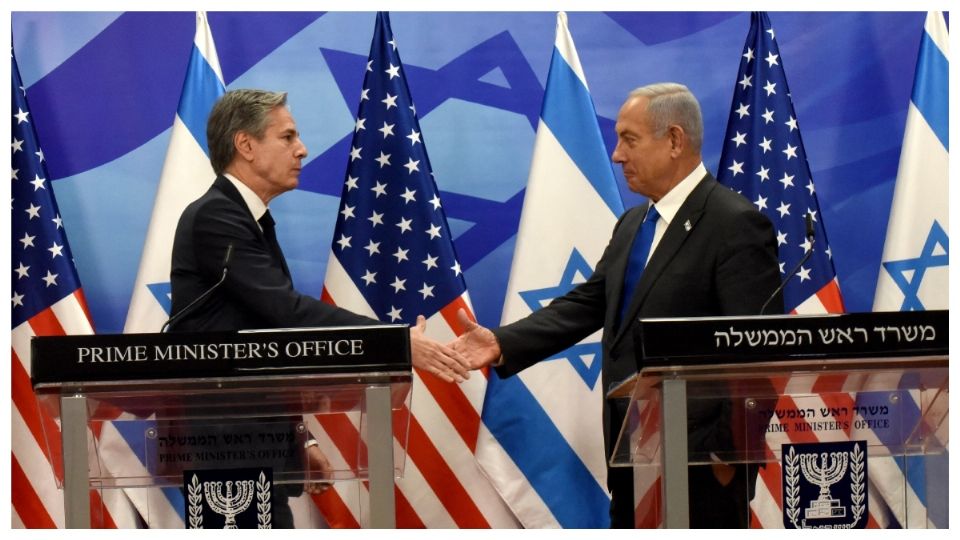 El secretario de Estado de EU, Antony Blinken sostuvo un encuentro con el premier israelí, Benjamin Netanyahu