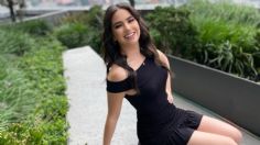 FOTO: Olga Mafud presume sus piernas de acero con este entallado minivestido negro