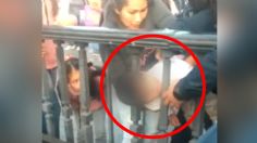 La travesura salió mal: así salvaron a un niño con la cabeza atorada en los barrotes del Metro Zócalo